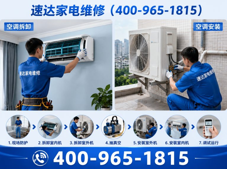 六安空调维修展示图